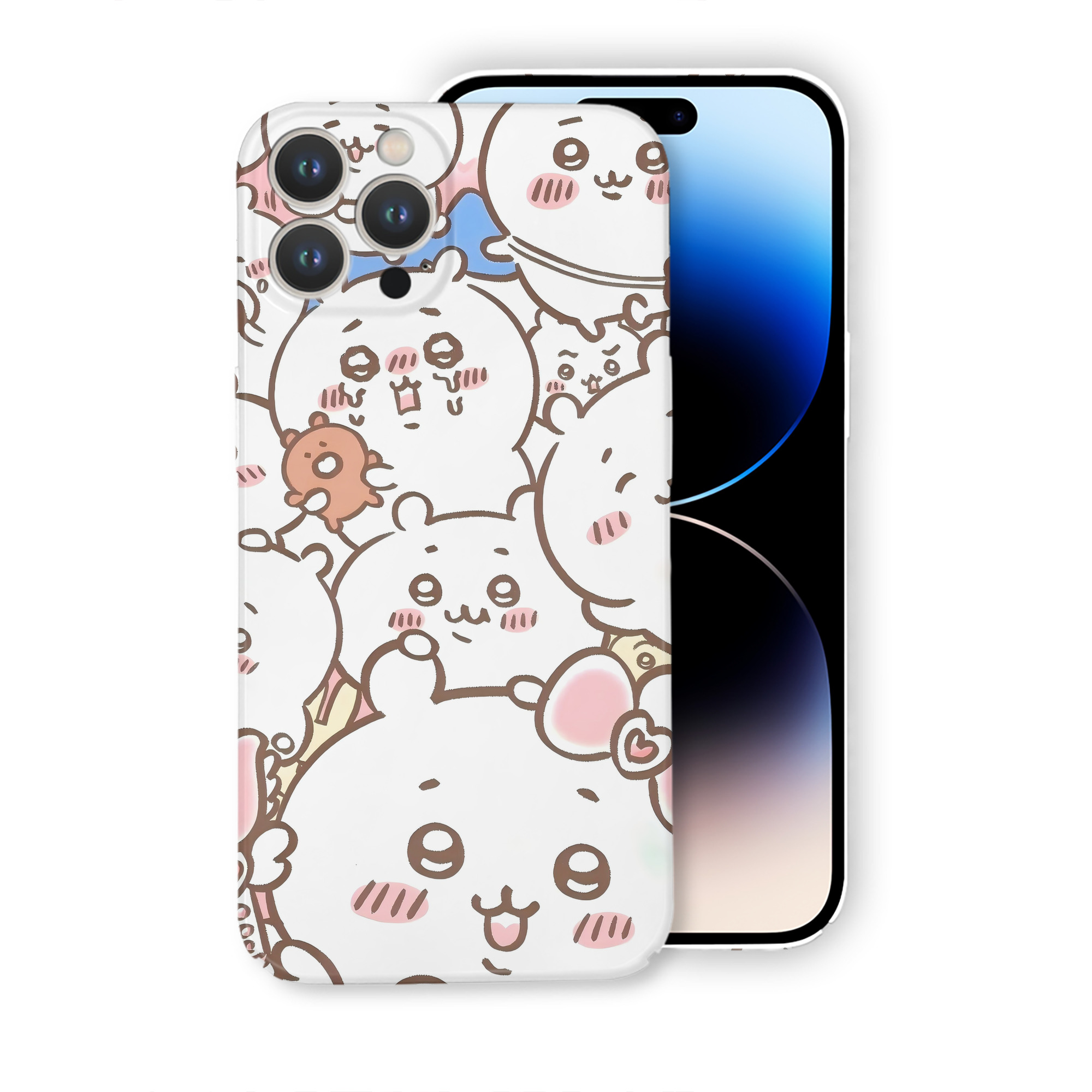 （画像用） ちいかわ Chii-kawa 【iPhone 14シリーズ対応】ハードケース